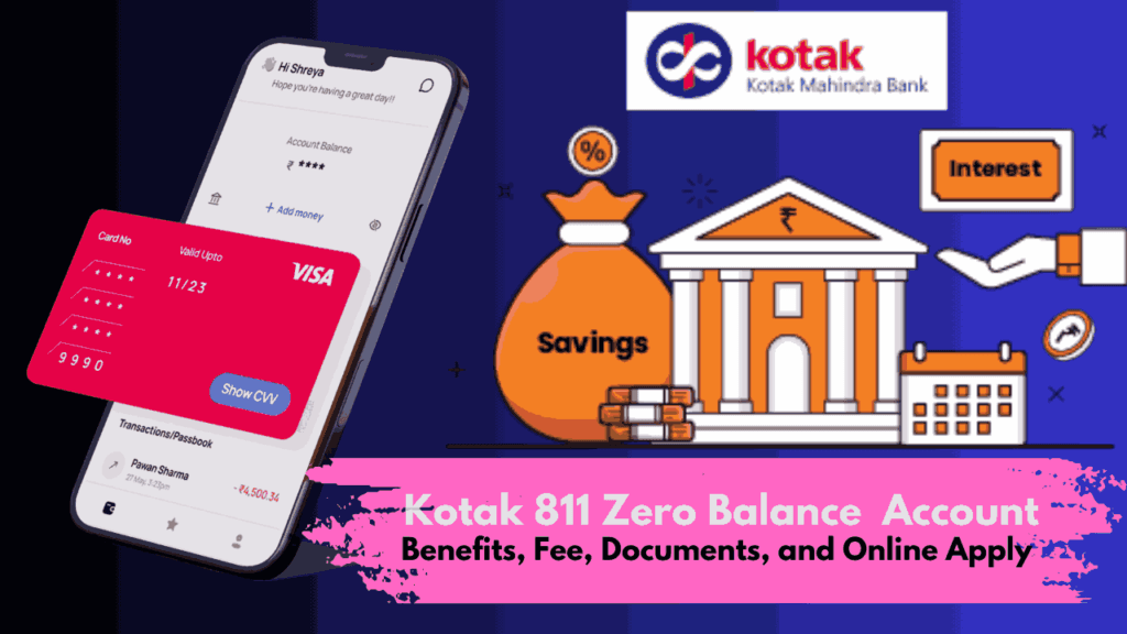 Kotak 811 Zero Balance Saving Account