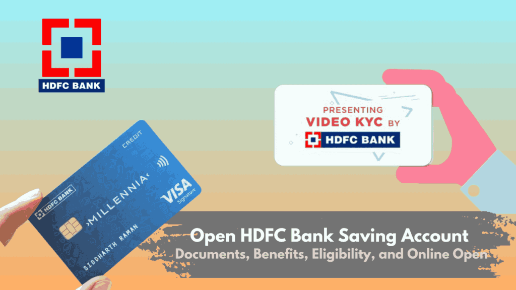 Open HDFC Bank Saving Account 2025